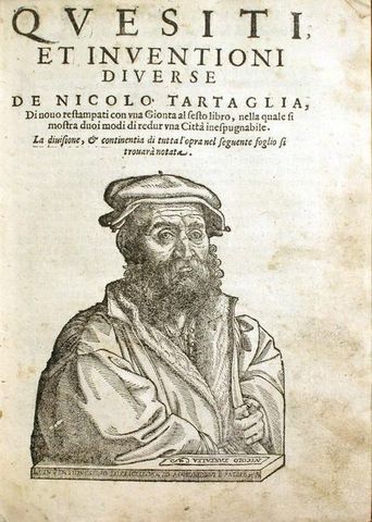 Niccoló Fontana Tartaglia (1499 - 1557)
