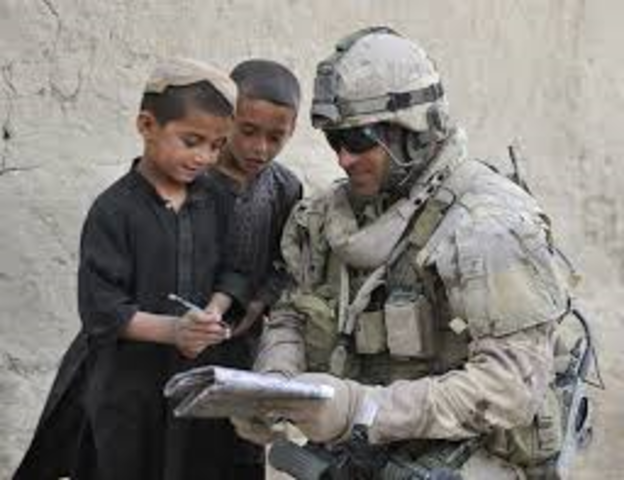 Canada enters Kandahar, Afganistan