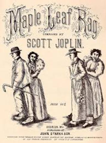 Scott Joplin records piano roll Maple Leaf Rag