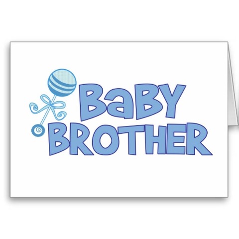 My brother, Amari was born