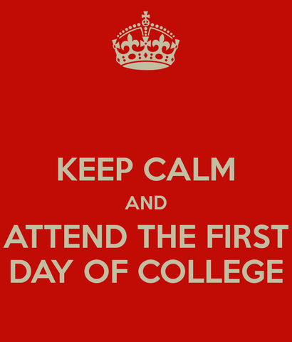 First Day of College