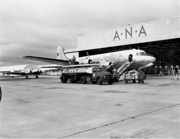 Australian National Airways (ANA) registered as a company