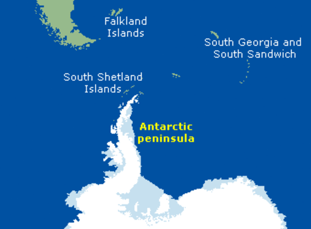 The Endurance left the icy island, South Georgia, and reached the Antarctic Penninsula.