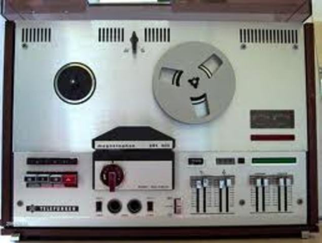 Magnetophone à bandes