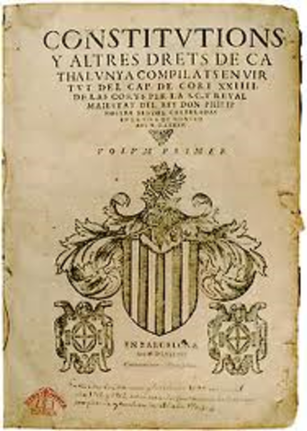 Felip V jura constitucions catalnes