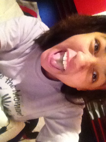 My little sister on my dad's side was born