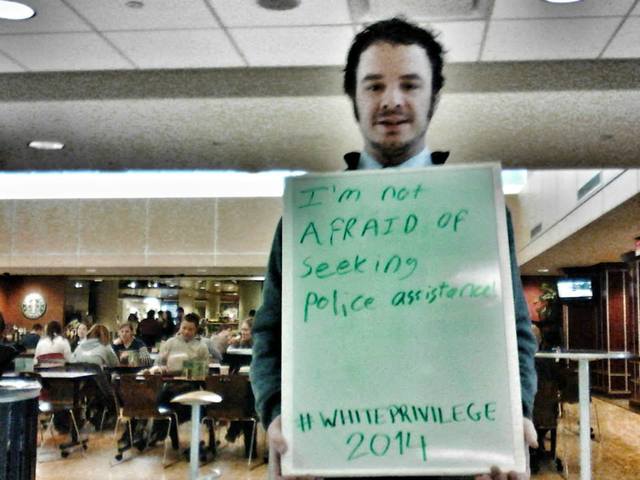 MLK Day White Privilege Table