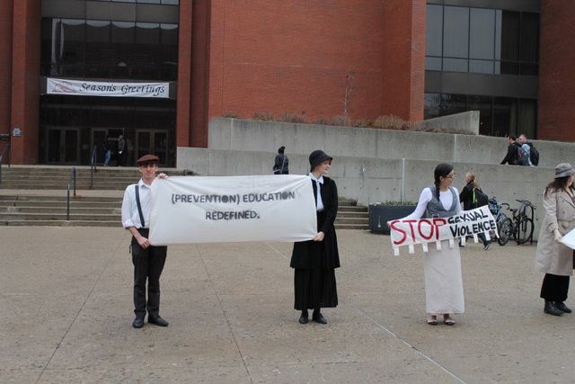 Protest Against Sexual Violence with Amnesty