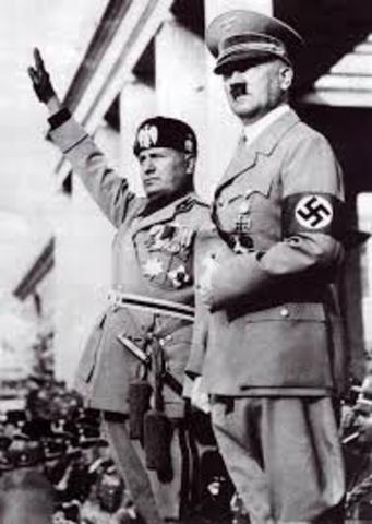 Mussolini and Hitler