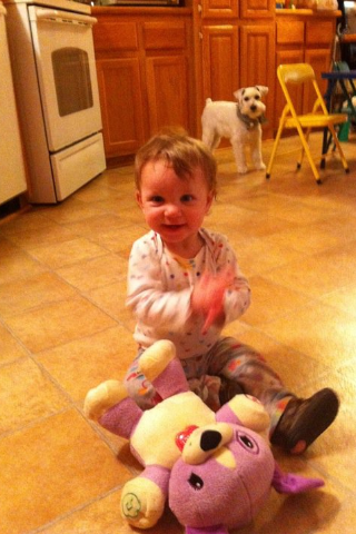 Sarahs(Sister) first steps