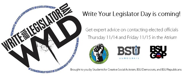 Write Your Legislator Day