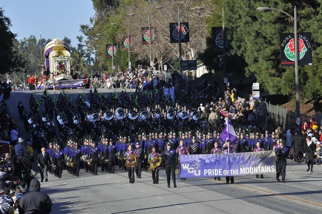 Marched in the Rose Bowl Parade