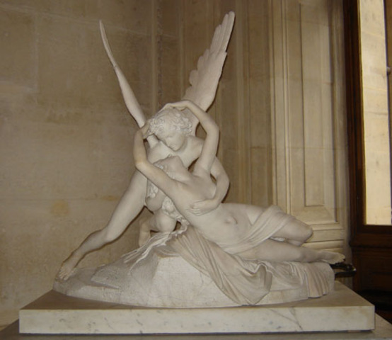 Psyché ranimé par le baiser de l’Amour