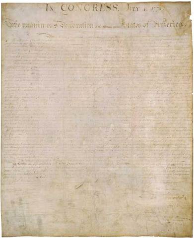 Decloration of Independence