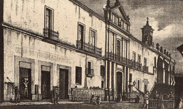 1555-Se funda la Real y Pontificia Universidad de México.