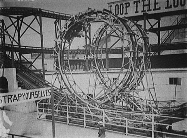 Edward Prescott patents rollercoaster