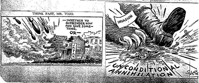 ATOMIC BOMB DROPPED ON HIROSHIMA