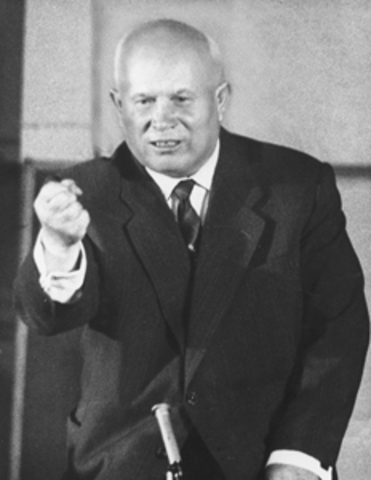 Khrushchev demand the allies to leave Berlin