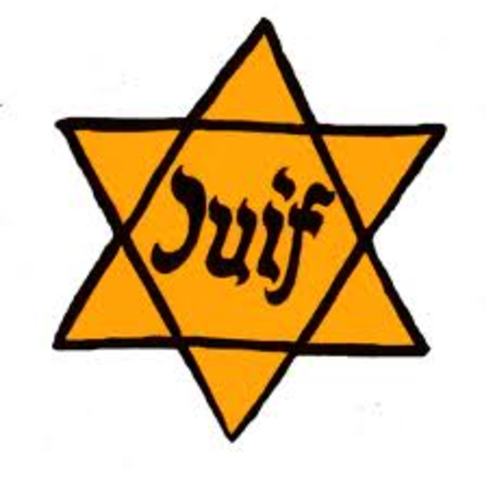Hitler orders all Jews Over the Age of 6 to Wear the Star of David