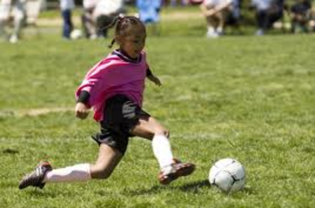 Yo empecé fútbol para la primera hora