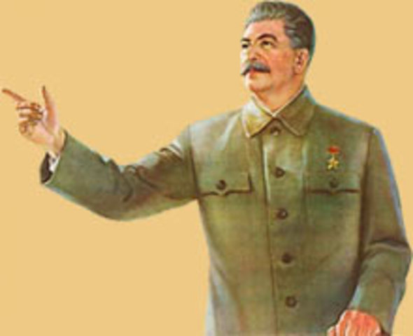 Josef Stalin sole dictator of the Soviet Union (USSR)
