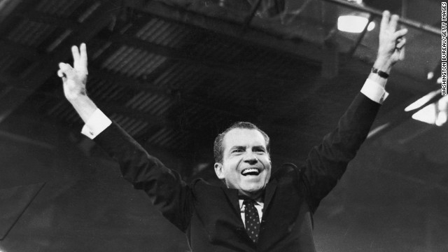 Richard Nixon wins presidency