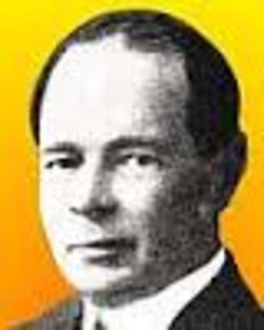 Henry Chandler Cowles (1869-1939),quien estudió el proceso de sucesión en lasdunas de lago Michigan.