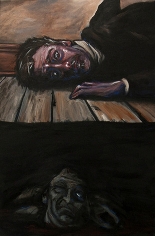 The narrator becomes ancy with guilt and pressure.