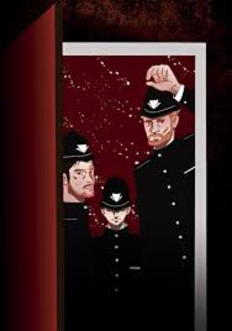 A suspicious neighbor complains, and three policemen show up at the narrators house to investigate.