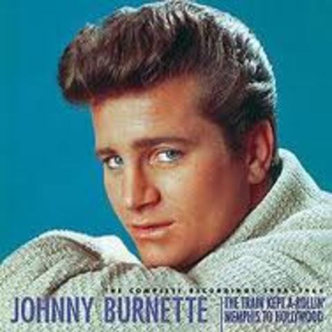 Johnny Burnette records Train Kept a Rollin"