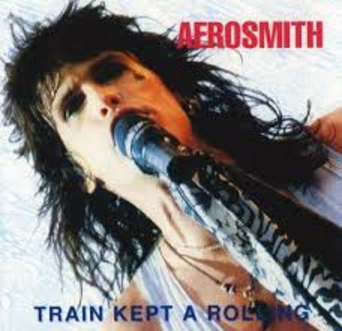 Aerosmith records "Train kept a Rollin"