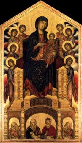 Maestà of Santa Trinita - Cimabue