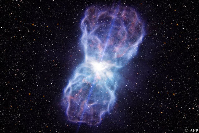 The first grammer ray burst