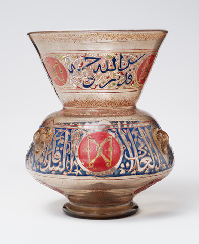 Mosque lamp for the Mausoleum of Amir Aydakin al 'Ala'I al–Bunduqdar