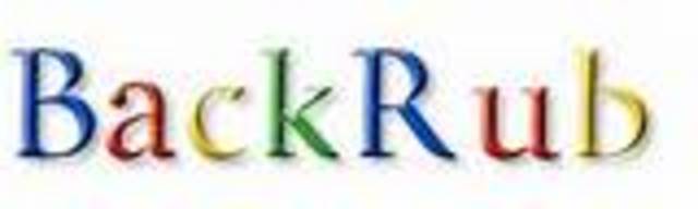 Backrub (today known as Google) was incorporated by two stanford students