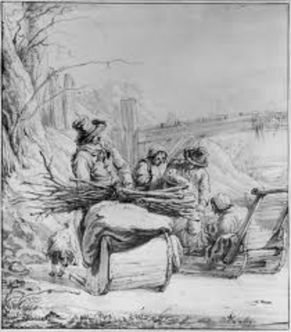 Bad harvests in france