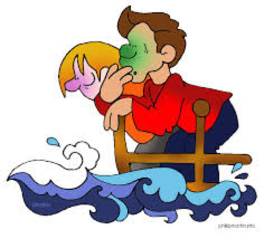 Charlotte gets sea-sick