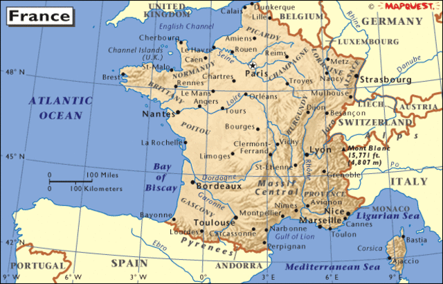 Germany invades France and forces it to surrender