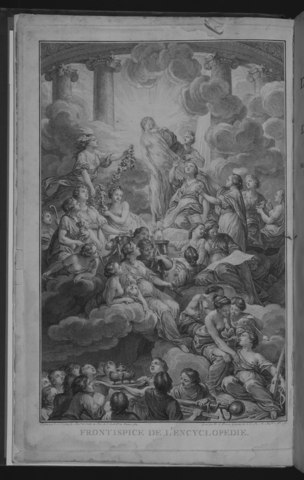 Frontispiece of Diderot's Encyclopædia