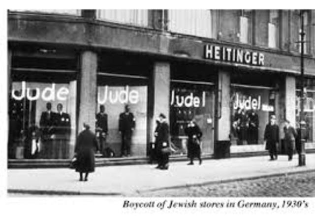 NATIONWIDE BOYCOTT OF JEWISH-OWNED BUSINESSES