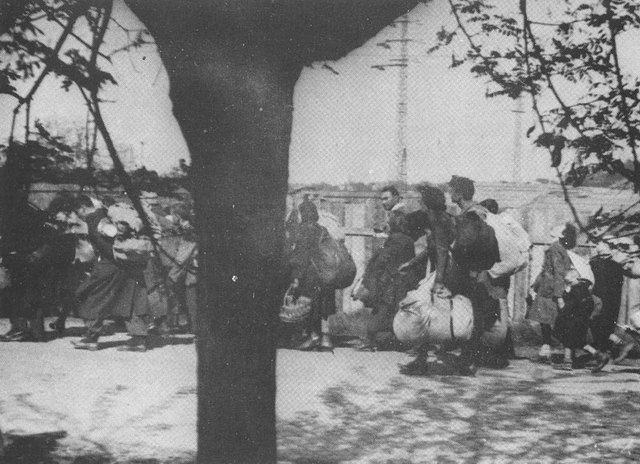 Jews Are Orderd in to the Ghetto