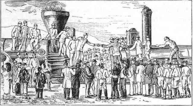 Latin America's first railroad is built in Cuba