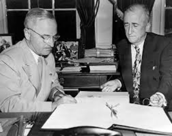 Truman Signs Peace Treaty With Japan, Officially Ending WWII