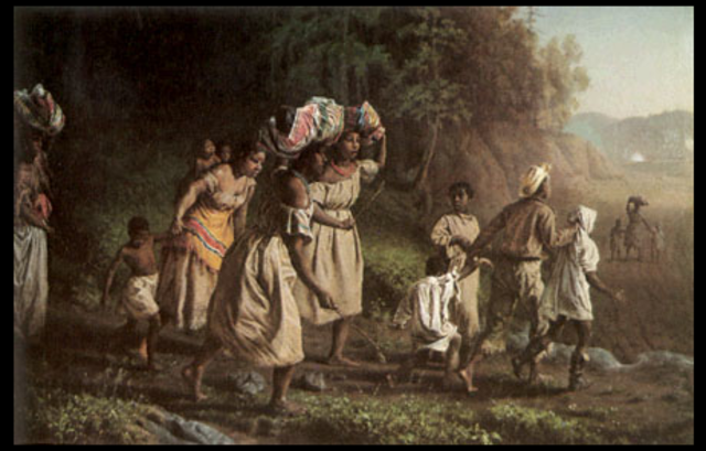 1831-1861 Slaves escape using the Underground Railroad