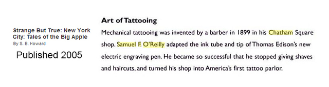 O'Reilly the barber?