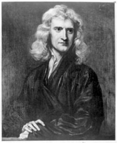 Isaac Newton published his laws of gracity in Mathematical Principles of Natural Philosophy