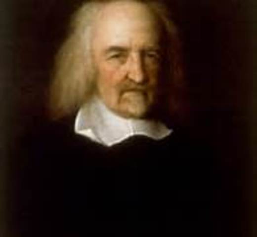 Thomas Hobbes outlines the social contract in Leviathan