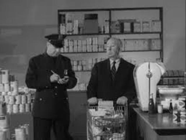 They questioned her and the groceriy shop owner,sam, if they knew who the murder is.