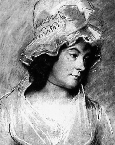Charlotte Smith writes her 'On Being Cautioned against Walking on an Headland overlooking the Sea, because it was Frequented by a Lunatic'