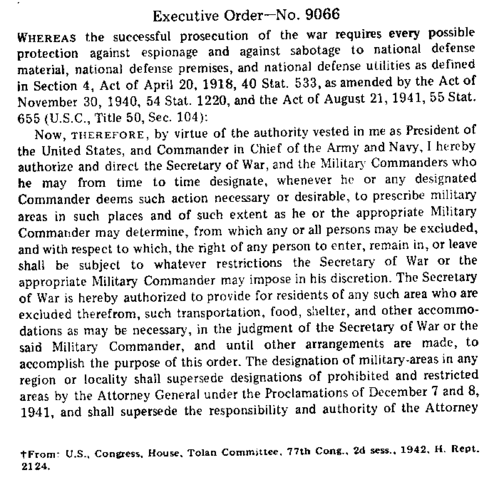 Executive Order 9066